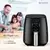 Freidora De Aire Suono Air Fryer Led Digital 1450 W 3.8 L Color Negro - Isern Hogar