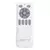 Ventilador De Techo Kanji Kjh-cfhb001sl Con 4 Palas De Plástico Color Transparente Estructura Color Plateado 50 220v - comprar online