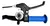 Bicicleta Infantil Rodado 20 Randers Raxtor Azul Color Negro