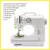 Maquina De Coser Multifuncional Suono Sm-505l Color Blanco - tienda online