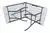Mesa 1.83m Tipo Portafolio Plegable Blanco Newstorm Oskar180 en internet