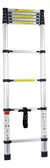 Escalera Smart Kassel Skdi-esctls-26 Telescopica Aluminio Entreg Color Plateado - tienda online