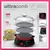 Ultracomb Vp4603 Vaporera Electrica 8.5l 900w 3 Bandejas Color Negro Y Rojo en internet