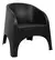 Sillón Nepal Plástico Negro Simil Ratán Quality - comprar online