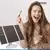 Espejo De Maquillaje Pantalla Táctil Luz Led Giratorio 180 en internet