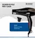 Secador De Cabello Suono Snpe-1002 1600w Dos Velocidades Color Negro en internet