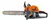 Motosierra A Nafta Dcs5220 Daewoo 2100w Color Naranja - comprar online