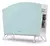 Vitroconvector Peabody Pe-bvc15c Doble Vidrio 1500w C P1 Color Celeste - comprar online