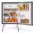 Heladera A Gas Minibar Whirlpool Retro Wra09 Negra 76l 220v - Isern Hogar