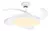 Ventilador De Techo Retráctil Peabody PE-VTRDC410B 42" Color Blanco 220V en internet