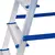 Escalera De Aluminio Tijera 3 Escalones Mor Plegable 5101 Base Antideslizante, Traba De Seguridad. Ultimo Escalon Como Plataforma Y Soporte De Aluminio Para Sujetarse en internet