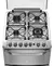 Cocina Electrolux 56gxq Con Puerta Con Visor Color Acero Inoxidable 220v
