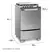 Cocina Electrolux 56gxq Con Puerta Con Visor Color Acero Inoxidable 220v - tienda online