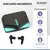 Auriculares Inalámbricos Gamer Luces Led Bluetooth Suono Color Negro