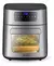 Freidora De Aire Suono Air Fryer 10 L Con Ventana 1700 W Color Plateado - comprar online