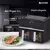 Imagen de Freidora De Aire Suono Air Fryer Digital 9 Litros 1700w Color Negro