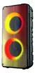 Parlante Bluetooth Inalambrico Portatil Luces Tws Winco W252 Color Negro - comprar online