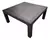 Mesa Alejito Plastico Simil Ratan Cuadrada 68 Cms. Negra en internet