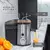 Extractor Exprimidor De Jugo Eléctrico Suono 500w 450 Ml Color Plateado en internet
