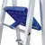 Escalera De Aluminio Tijera 3 Escalones Mor Plegable 5101 Base Antideslizante, Traba De Seguridad. Ultimo Escalon Como Plataforma Y Soporte De Aluminio Para Sujetarse - tienda online