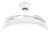 Ventilador De Techo Retráctil Peabody PE-VTRDC410B 42" Color Blanco 220V - comprar online