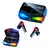 Auriculares Inalámbricos Gamer Luces Led Bluetooth Suono Color Negro - comprar online