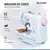 Maquina De Coser Multifuncional Suono Sm-505l Color Blanco - Isern Hogar