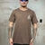 Camiseta nacional Jord Marrom na internet