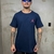 Camiseta nacional JD Azul Marinho na internet