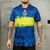 Camisa Soccer Boca Junior Azul/Amarela - comprar online