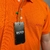 Camisa Polo Bos Laranja na internet