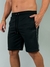 Bermuda Peruana Moletom BSS Preto Logo Lateral - comprar online