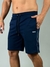 Bermuda Peruana Moletom BSS Azul Logo Lateral - comprar online