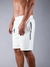 Bermuda Peruana Moletom Arm Exc Branco Logo Lateral - comprar online