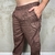 Calça Streetwear On Cross - Marrom - loja online