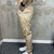 Calça Streetwear On Cross Jogger Bege na internet