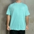 Camiseta Over Basica Verde Àgua - comprar online