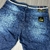 Bermuda Jogador Jeans Escuro Cordão Branco CTD 86 - Bulls Outlet
