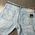 Bermuda Jogador Jeans Claro Cordão Preto CTD 86 - Bulls Outlet