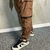 Calca Dry Fit Cargo NK Marrom - Bulls Outlet
