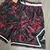 Bermuda Dri-Fit Jord Vermelho / Preto na internet