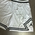 Bermudas Dri-Fit Jord Branco / Preto na internet
