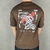 Camiseta Over Palm Marrom - Bulls Outlet
