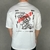 Camiseta Over Palm Branco - Bulls Outlet