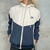 Corta Vento Feminino NK Bege / Azul Escuro - comprar online