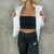 Corta Vento Feminino NK Branco - loja online