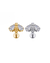 Piercing Labret Mini abelha zircônias - Titânio - comprar online