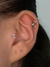 Piercing Labret Pétala zircônias - Titânio na internet