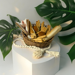 Cesta de Panes Artesanal - Muchosidades