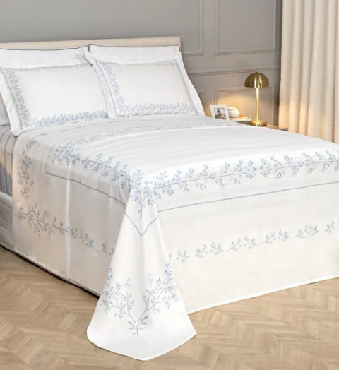 Jogo de Cama Encanto Oliva Lavive Micropercal 300 Fios